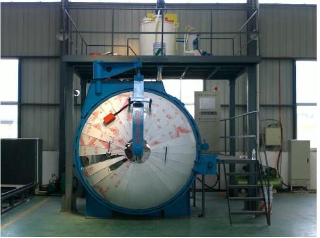 Transformer type vacuum (pressure) casting equipment